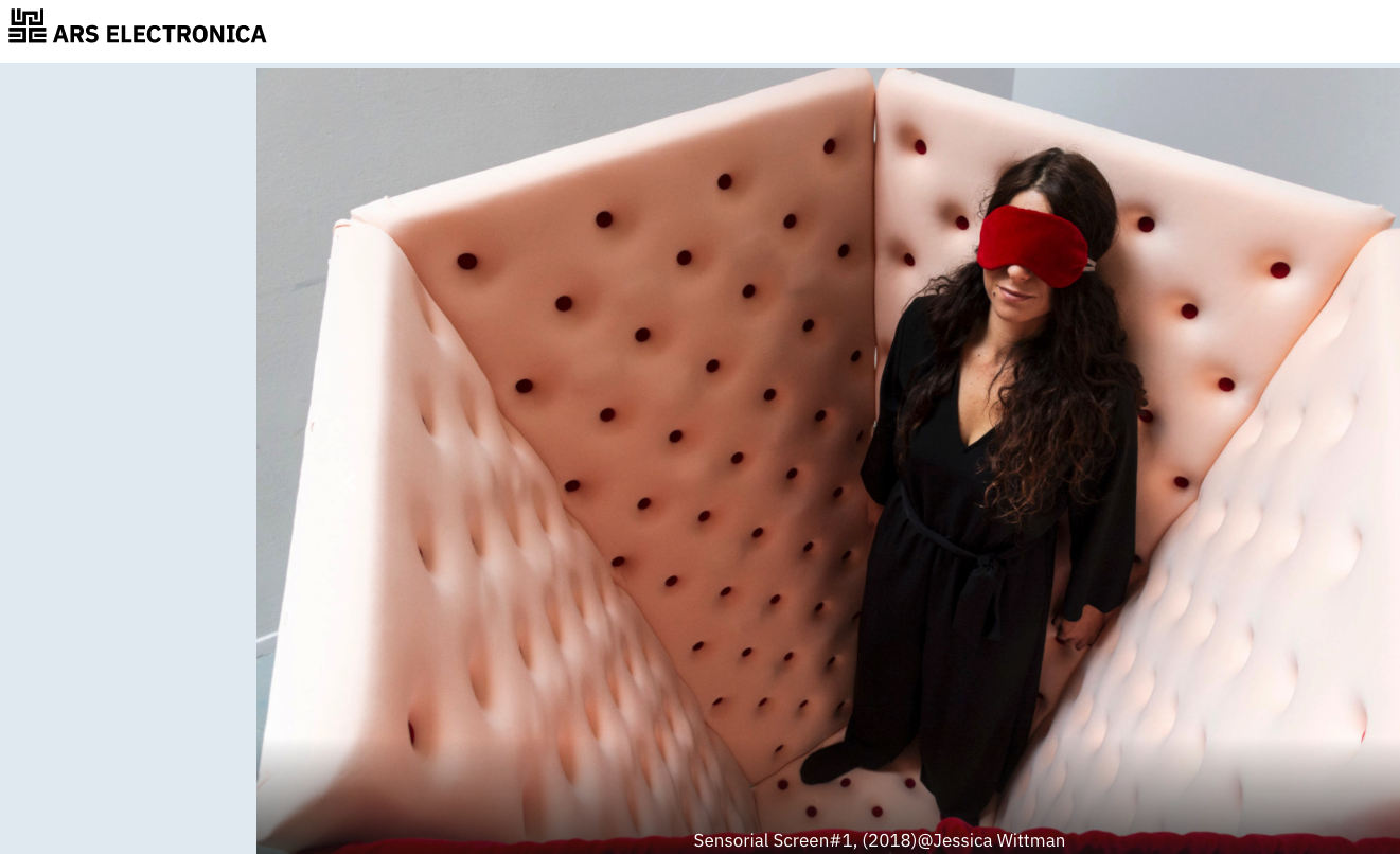 Artist lecture at ARS ELECTRONICA in the framework of the program Impact Art