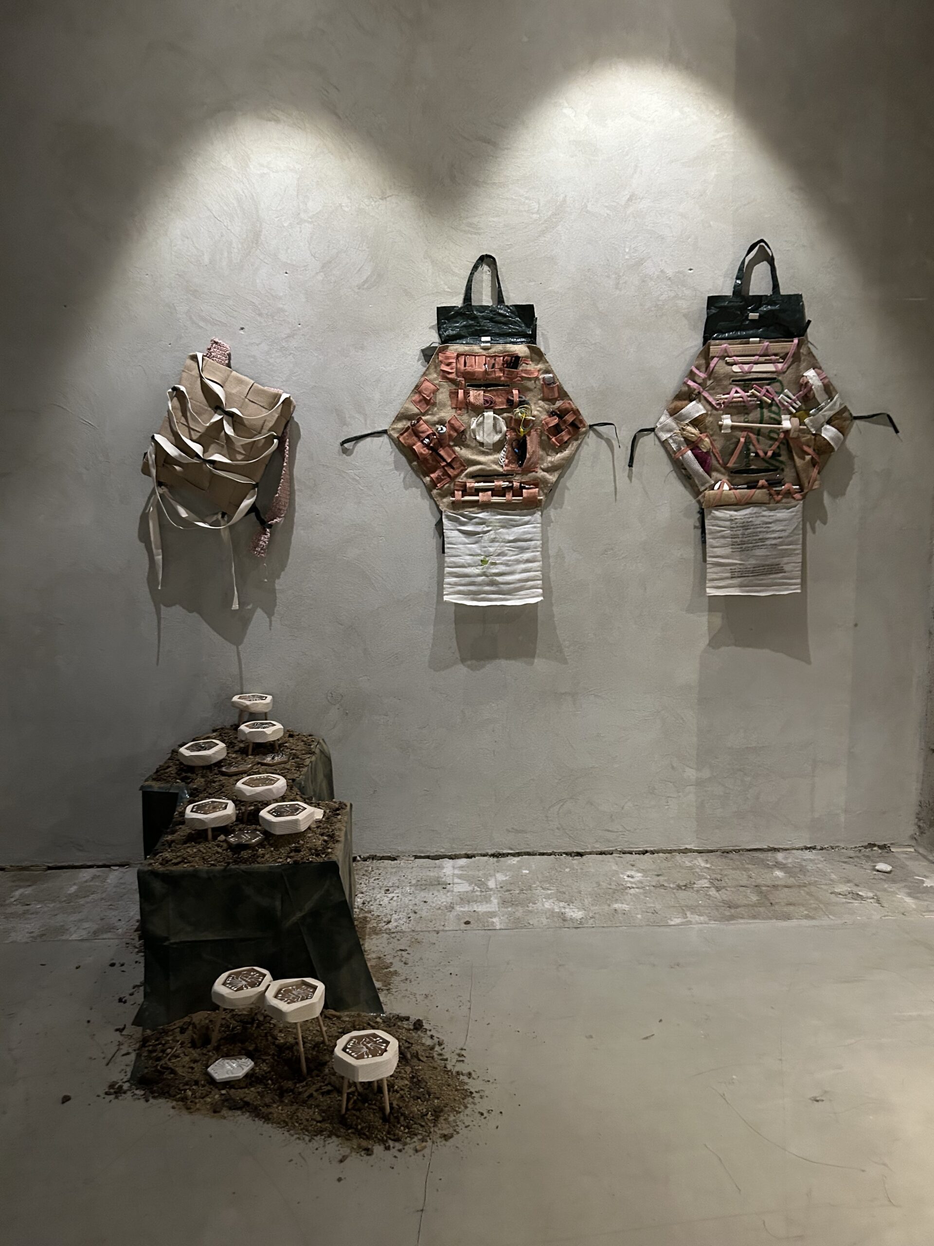 Exhibition PIRATE CULTURES: Unter dem Asphalt der Strand Semmelweisklinik, Vienna, Austria photo © ola queen, Daphne von Schrader & Joanna Coleman